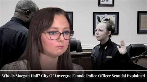 maegan hall tits|Maegan Hall details her police sex scandal with SEVEN fellow。